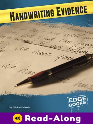 cover image of Handwriting Evidence